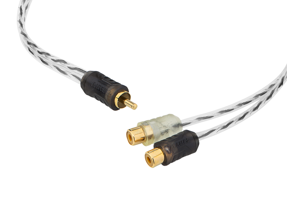 Taramps  CABLE RCA Y 1M 2F INYECTADO