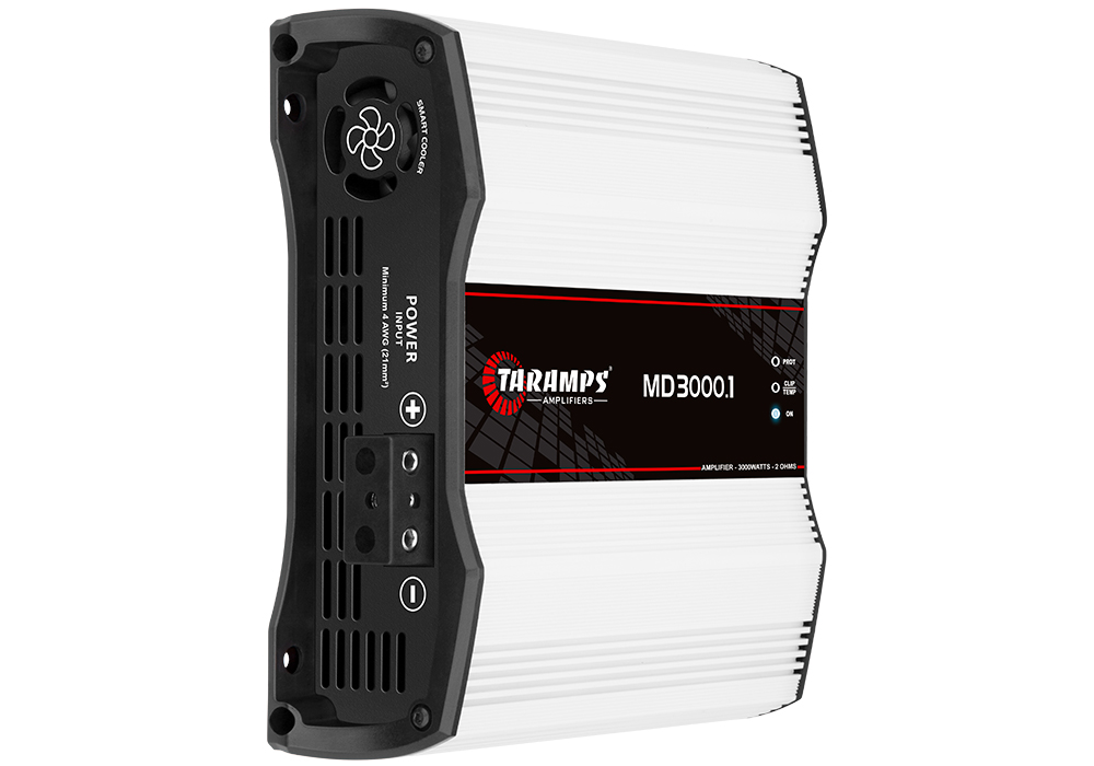 贈り物 TARAMPSタランプスアンプ MD3000 2Ωカーオーディオ 1チャネル 