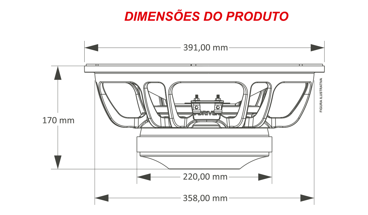 diameter speaker 15 inch