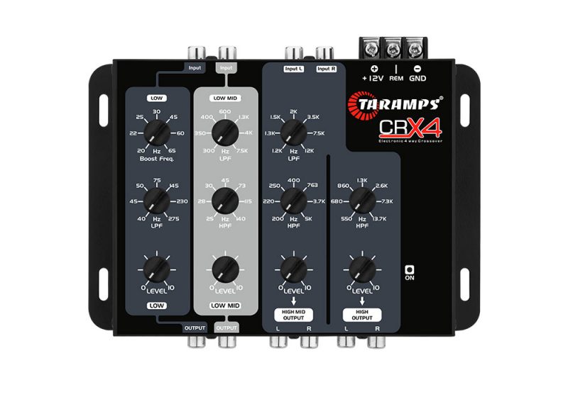 Amazon.com: Taramps Crx5 Plus Electronic 5 Way Crossover Rca