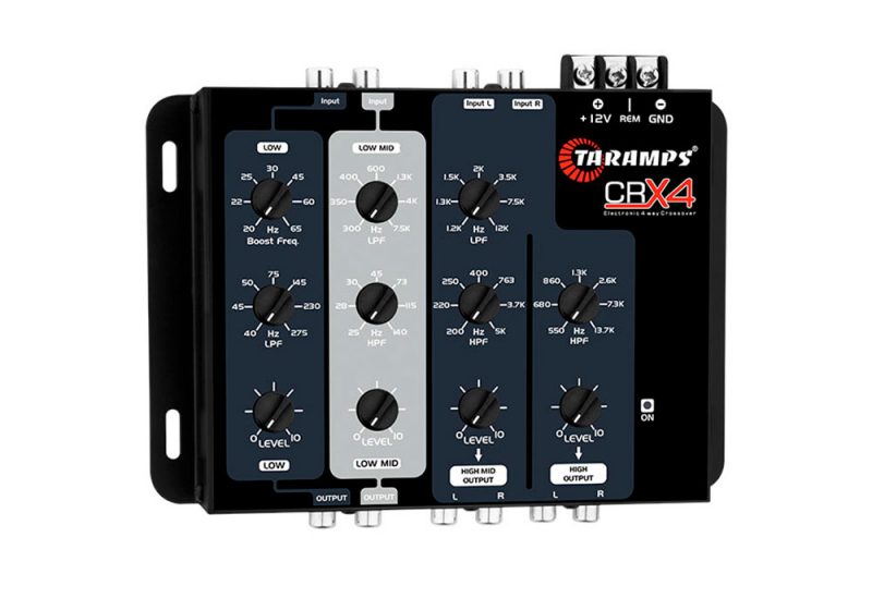 大人気の Taramps Crossover CRX 4 Electronic 4 Way Crossover 4 カーオーディオ
