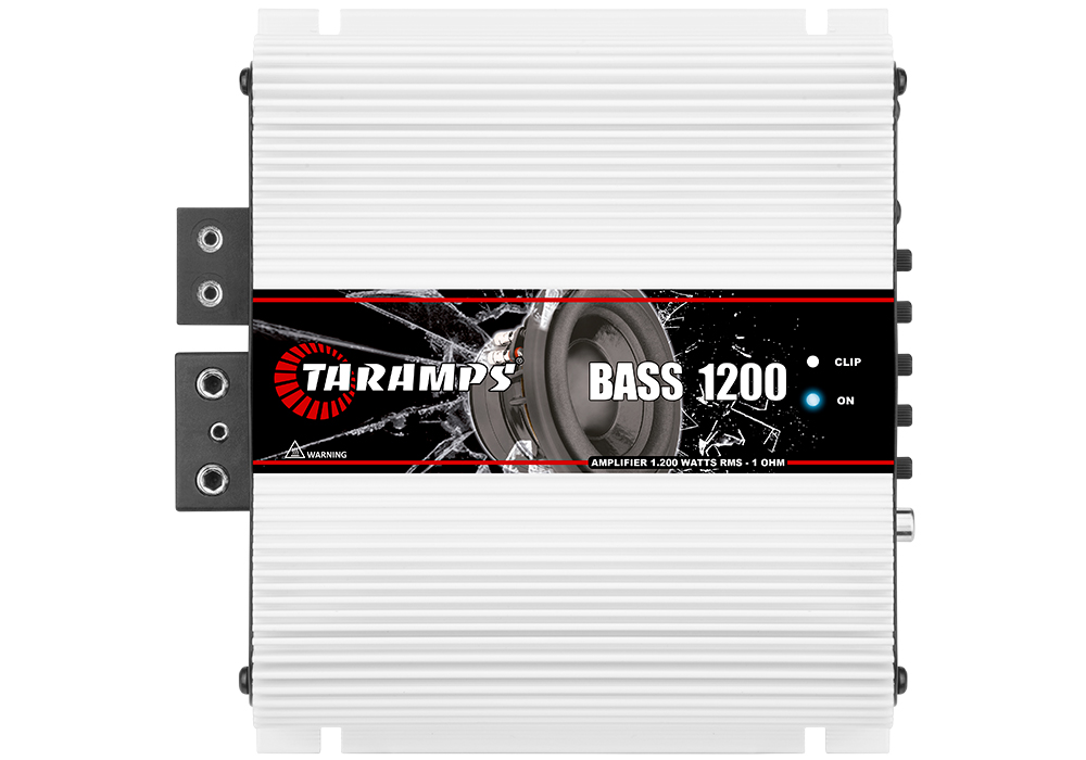 Taramps BASS1200 1チャンネル モノラル アンプ 4Ω1200W カー