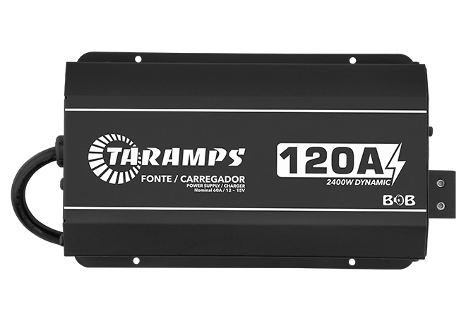 Imagem capa do produto fonte carregador BOB 120A.