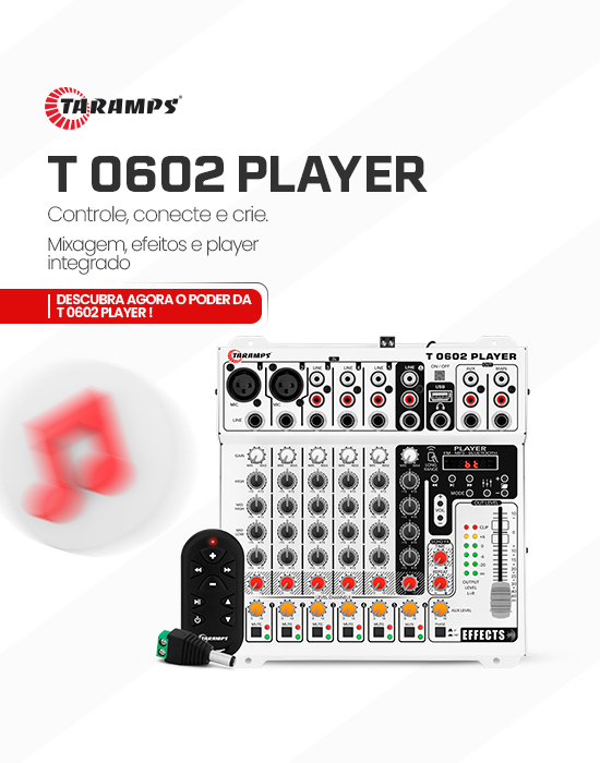 Imagem banner do produto T 0602 Player.