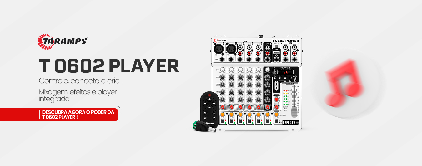 Imagem banner da mesa T 0602 Player.