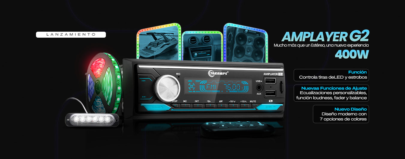 Imagem banner Amplayer G2.