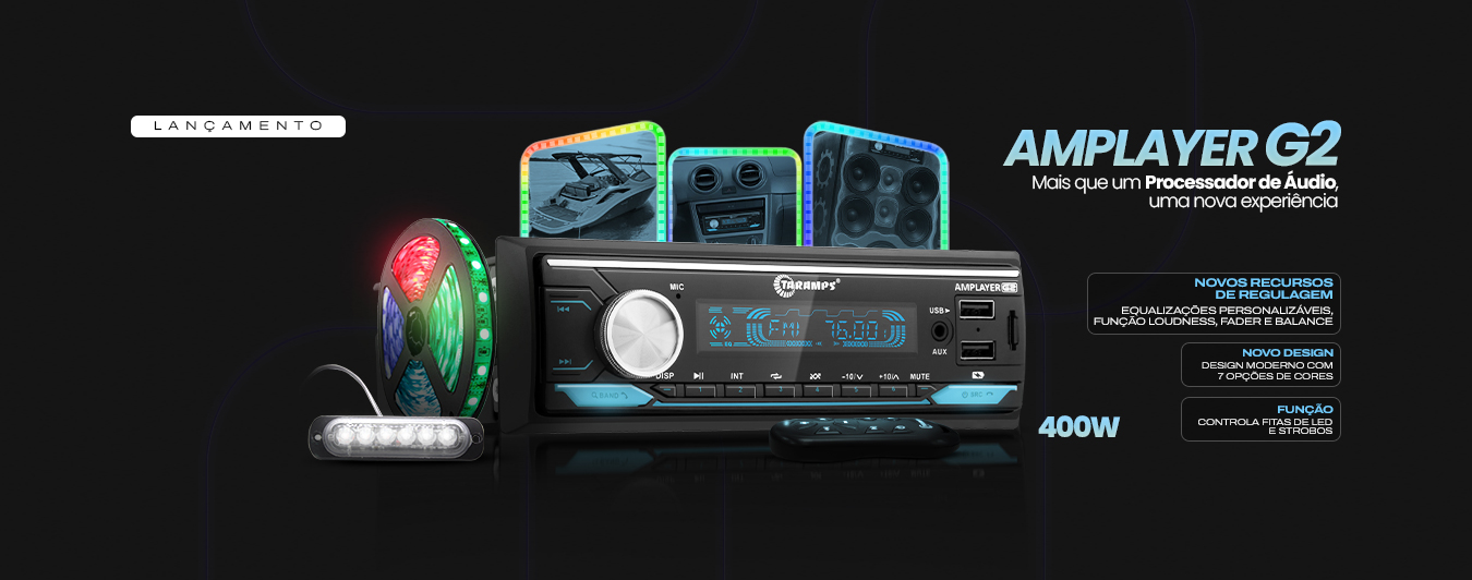 Imagem banner do Processador Amplayer G2.