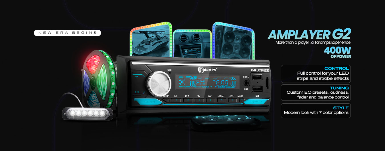 Imagem banner Amplayer G2.