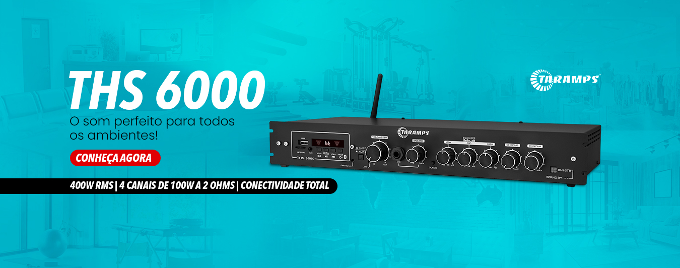 Imagem banner do THS 6000.