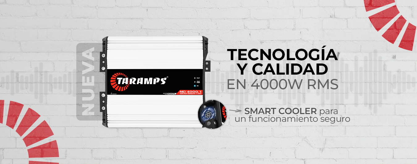 Imagem banner em espanhol do produto MD 4000.1 1 Ohmio.