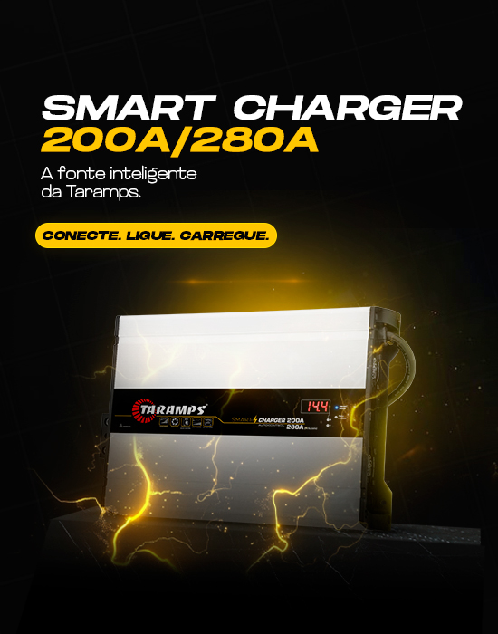 Imagem Banner Smart Charger 200A - 280A.