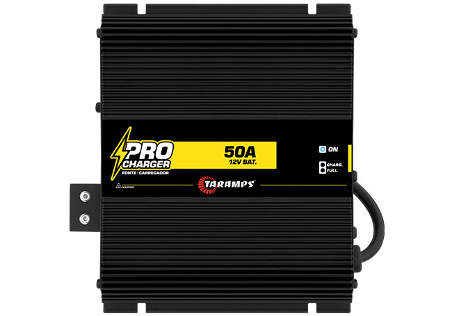 Imagem cada do produto fonte carregadora PRO CHARGER 50A.