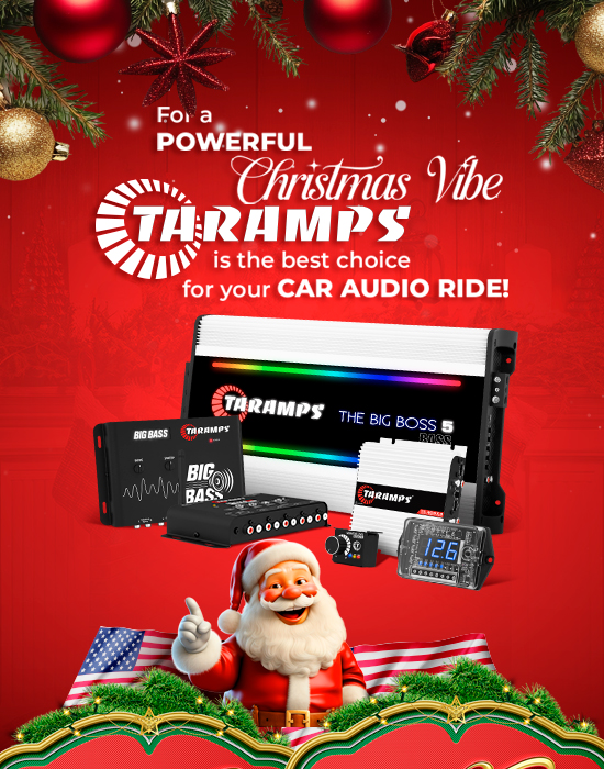 Banner dos produtos amplificadores em inglês para mobile.