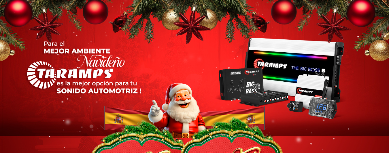 Banner dos produtos amplificadores em espanhol para desktop.