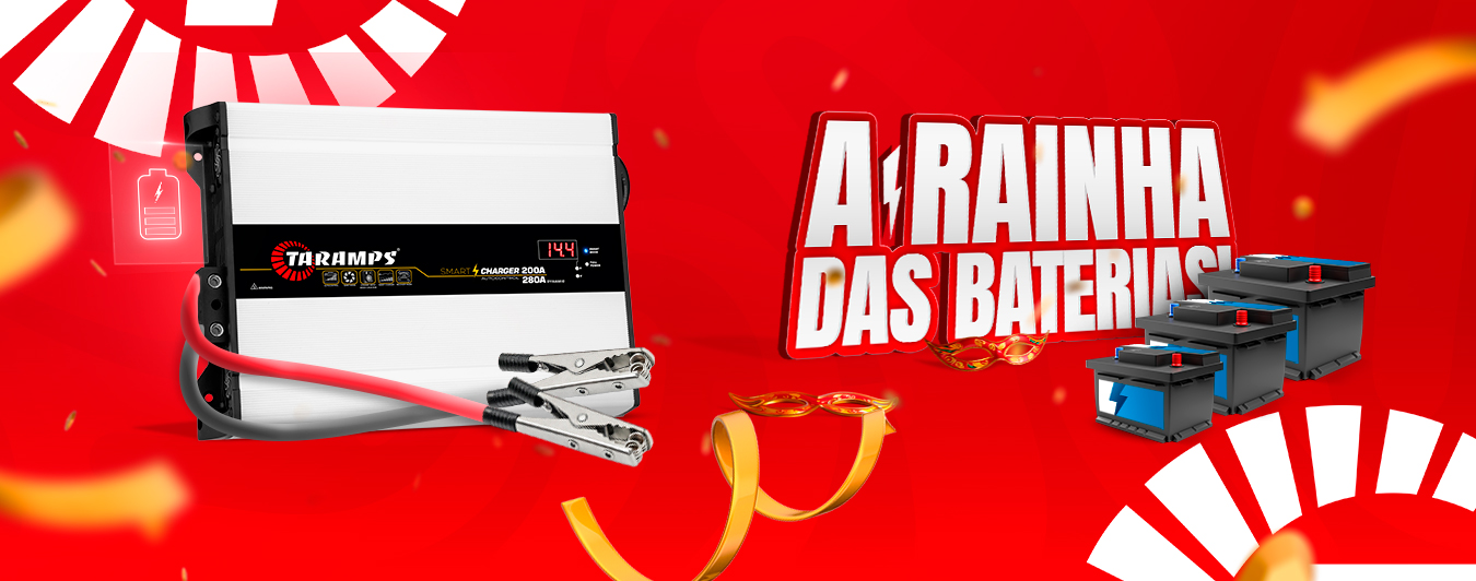 Imagem banner de carnaval da Smart Charger 200A.