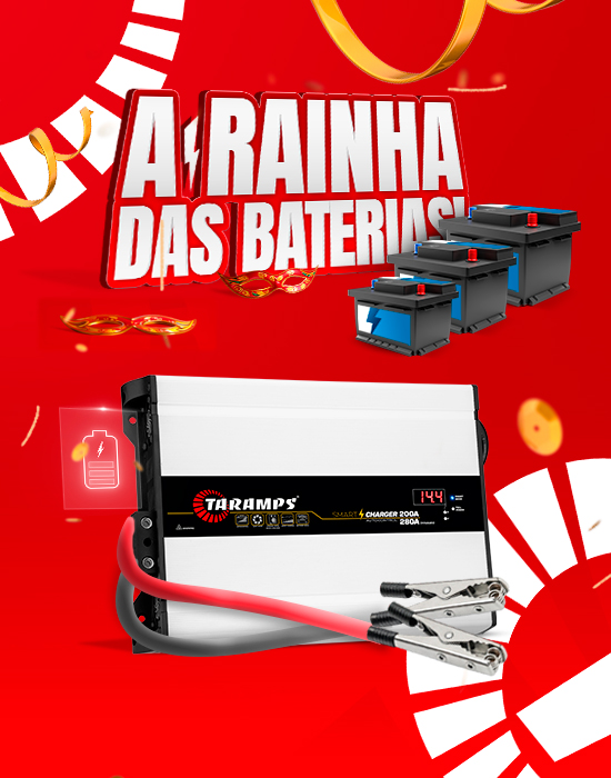 Banner de Carnaval Smart Charger 200A.
